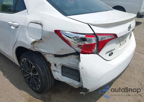 2014 Toyota Corolla S Plus из США, поврежденный, VIN 2T1BURHE3EC204936